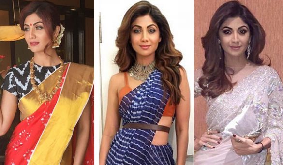 Shilpa Shetty in Saree