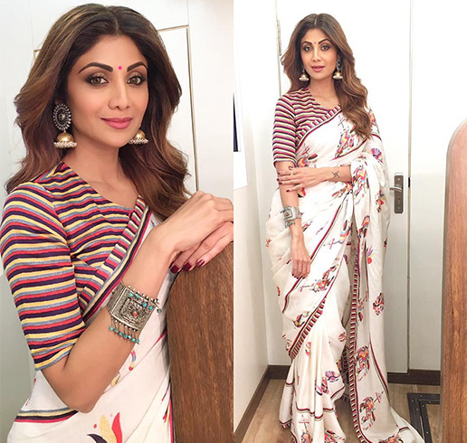 Shilpa Shetty in Swati Vijaivargie