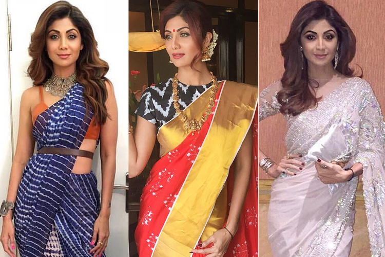 Shilpa Shetty Sarees