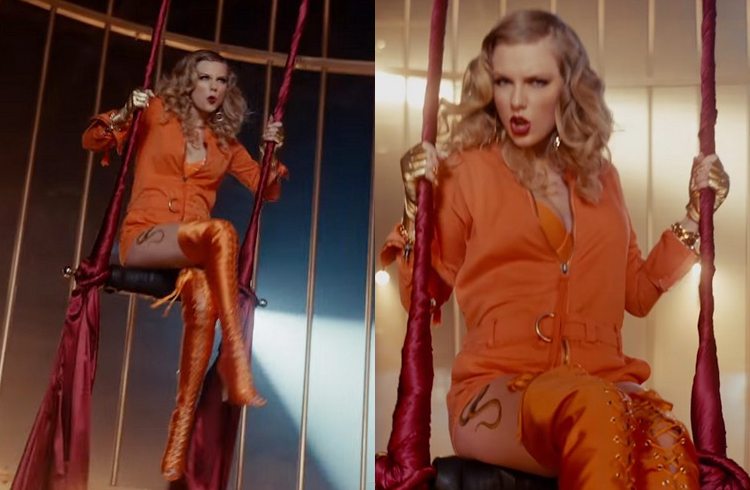 Taylor Swift in Orange
