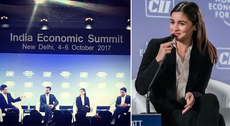 Alia Bhatt at India Economic Summit