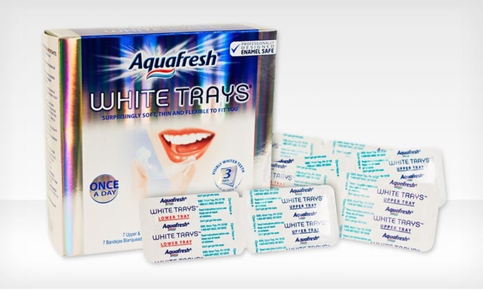 Aqua fresh White Trays
