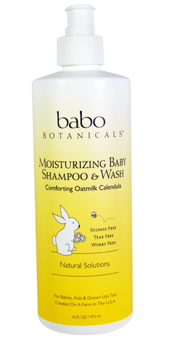 Babo Botanicals Moisturising Baby Shampoo & Wash