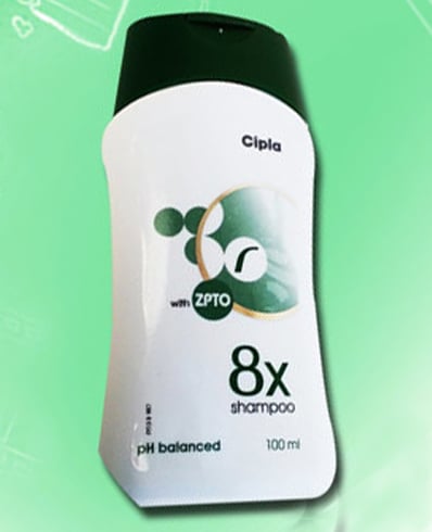 Cipla 8X Anti-Dandruff Shampoo