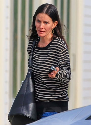 Courteney Cox Without Makeup