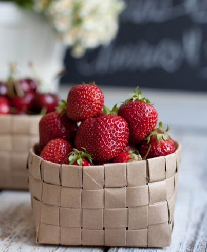 Fruit Paper Basket