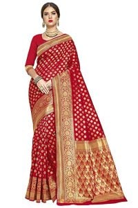 Glory Sarees Womens Kanchipuram Art Silk Saree