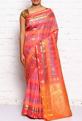 Kanchipuram silk sari