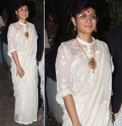 Kiran Rao Sari Style