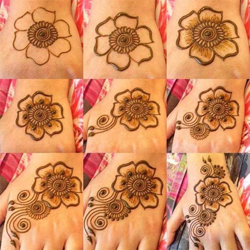 32 Simple Mehndi Designs For Beginners Step By Step