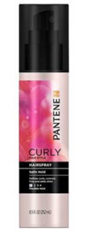 Pantene Pro-V Curly Hair Satin Hold Hairspray