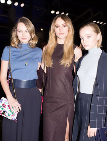 Suki Waterhouse, Immy Waterhouse and Maddi Waterhouse