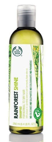  The Body Shop Rainforest Shine Shampoo