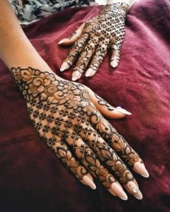 Trendy Back Hand Designs