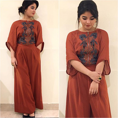 Zaira Wasim Fashion