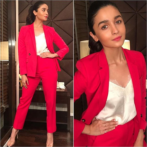 Alia Bhatt Pant Suit Style