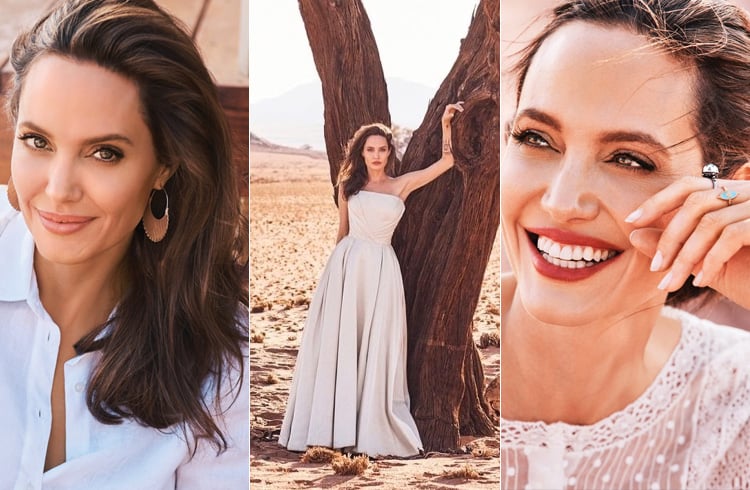 Angelina Jolie for Harper's Bazaar US
