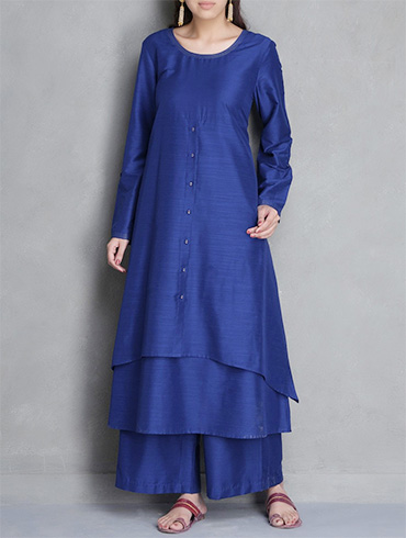 Asymmetrical Pakistani Designer Kurtis