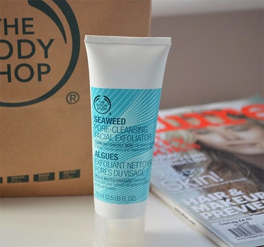 Body Shop Seaweed Pore Cleansing Exfoliator