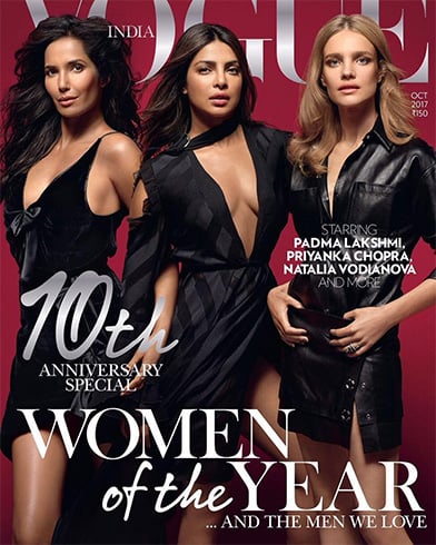 Priyanka Chopra, Padma Lakshmi, and Natalia Vodianova