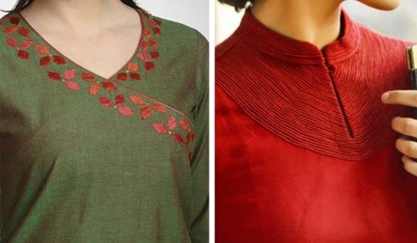 Designer Kurti Neck Designs For Women