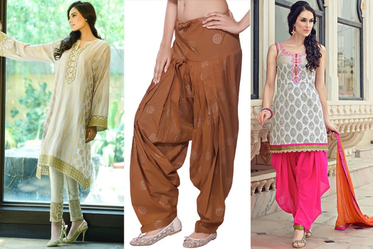 11 Different Types of Bottom wear To Wear with Kurtis - LooksGud.com |  Salwar designs, How to wear, Clothes for women