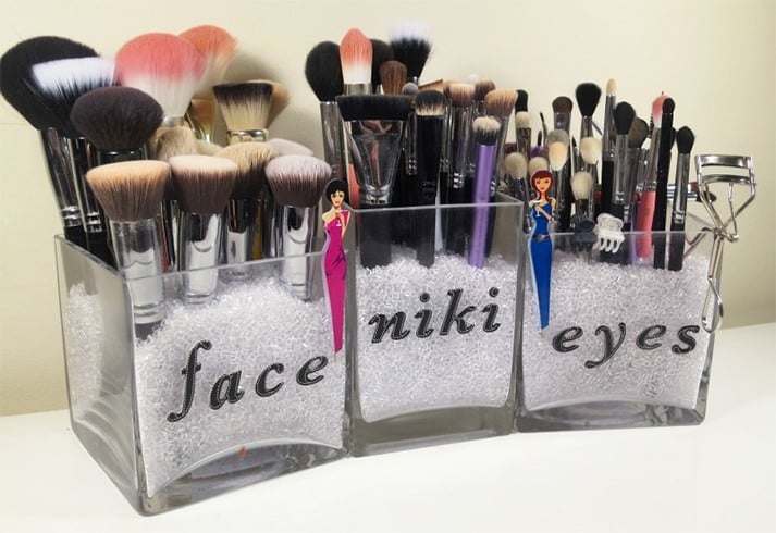 Make Up Organizer DIY