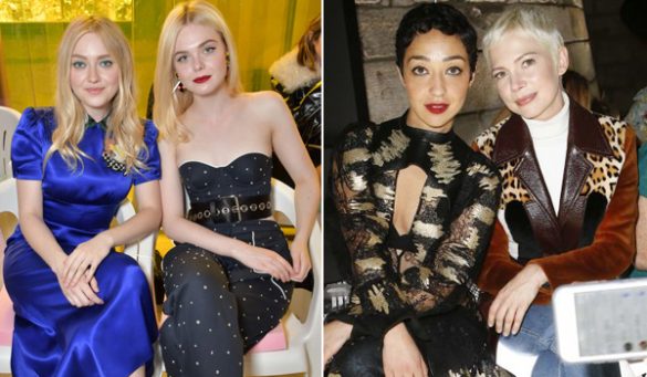 Front Row Fashion at the Paris Fashion Week