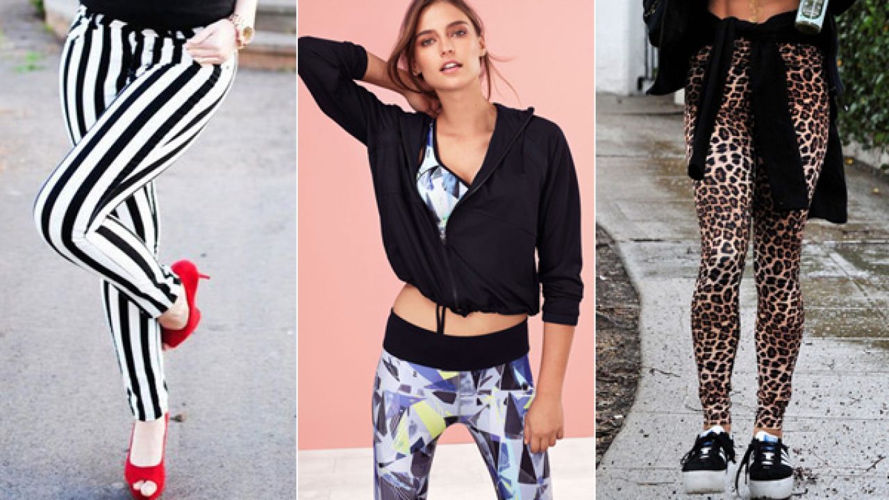 printed jeggings with top