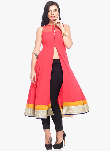 front open kurti