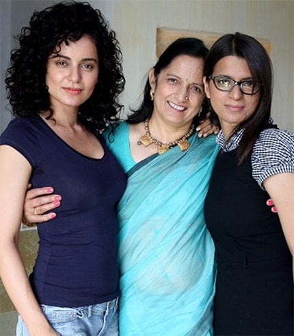 Kangana Ranaut Family