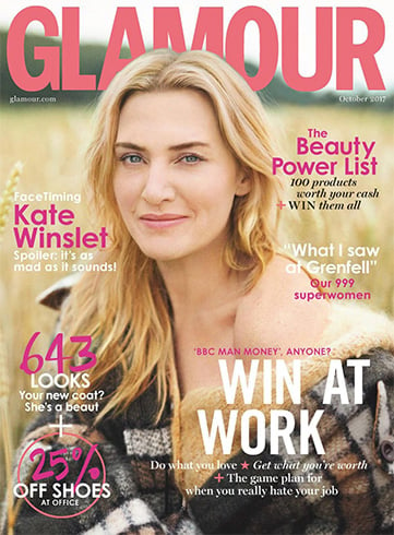 Kate Winslet for Glamour UK