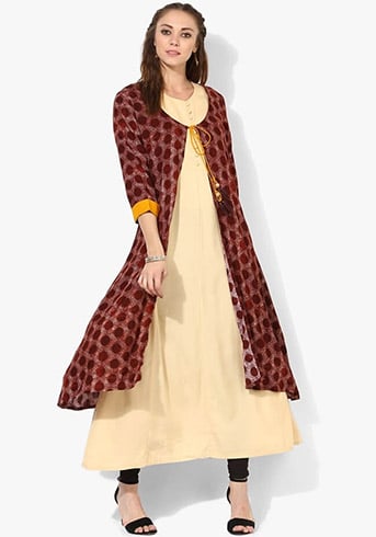 Kurti With Jacket