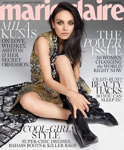 Mila Kunis for Marie Claire