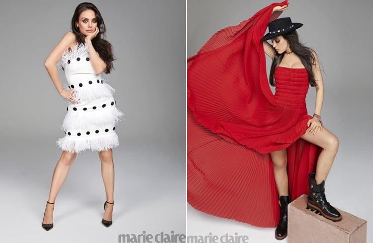 Mila Kunis for Marie Claire