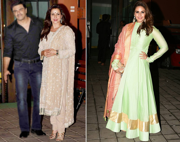 Neelam Kothari and Huma Qureshi