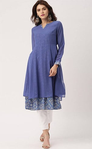 Overlay Kurti