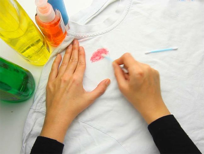 Remove Lipstick Stains