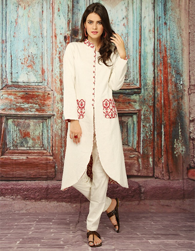 Reversible Cut Pakistani Designer Kurtis