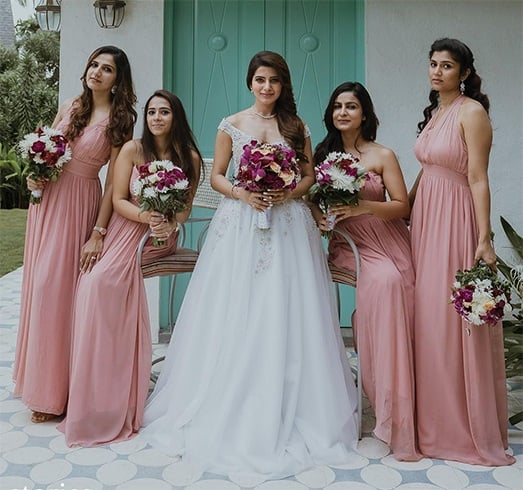 Samantha and Bridesmaids