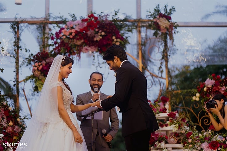 Samantha and Chaitanya Christian Wedding