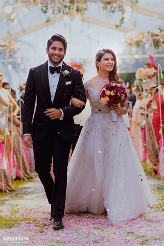 Samantha and Naga Chaitanya Christian Wedding