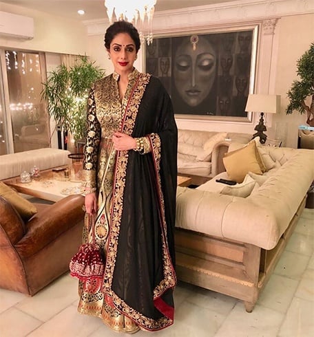 Sridevi at Diwali Party