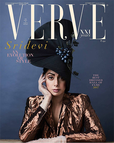 Sridevi on Verve