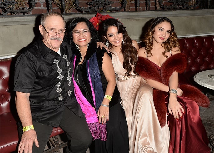 Vanessa Anne Hudgens Family