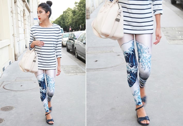 Womens Printed Leggings