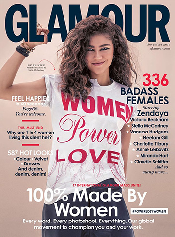 Zendaya for Glamour UK