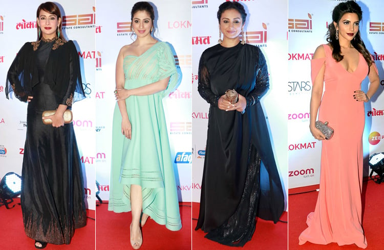 Celebs at Lokmat Most Stylish Awards