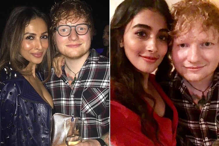 Ed Sheeran with Bollywood