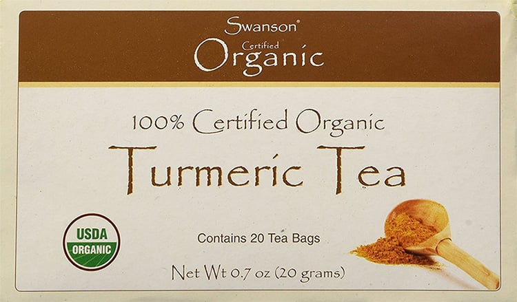 Swanson Organic Turmeric Tea